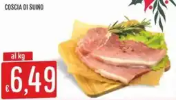 IperSisa Coscia di suino offerta