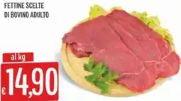 IperSisa Fettine scelte di bovino adulto offerta