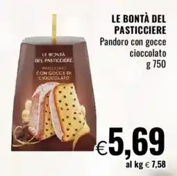 Famila LE BONTÀ DEL PASTICCIERE Pandoro con gocce cioccolato offerta