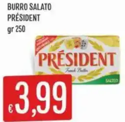 IperSisa Burro salato PRÉSIDENT offerta