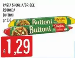IperSisa Pasta sfoglia/brisée rotonda BUITONI offerta