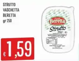 IperSisa Strutto vaschetta BERETTA offerta