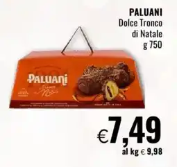 Famila PALUANI Dolce Tronco di Natale offerta