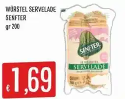 IperSisa Würstel servelade SENFTER offerta
