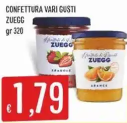 IperSisa Confettura ZUEGG offerta