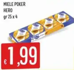 IperSisa Miele poker HERO offerta