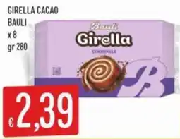 IperSisa Girella cacao BAULI offerta
