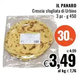 Famila IL PANARO Crescia sfogliata di Urbino offerta