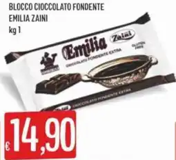 IperSisa Blocco cioccolato fondente emilia ZAINI offerta