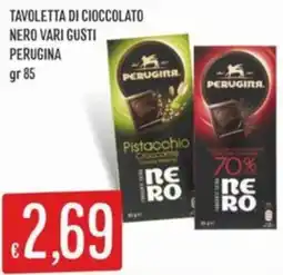 IperSisa Tavoletta di cioccolato nero PERUGINA offerta