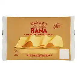 Ipercoop PASTA FRESCA PER LASAGNE SFOGLIAGREZZA RANA offerta