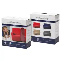 Ipercoop COPRIPOLTRONA O COPRIDIVANO ELASTICIZZATO NEW MAGIC CALEFFI offerta