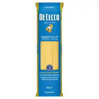 Ipercoop PASTA DI SEMOLA DE CECCO offerta