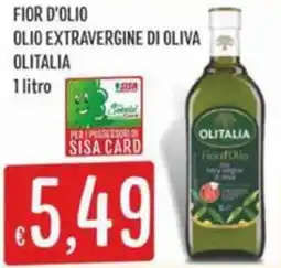 IperSisa Fior d'olio olio extravergine di oliva OLITALIA offerta