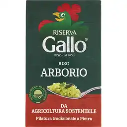 Coop RISO ARBORIO SOSTENIBILE GALLO offerta