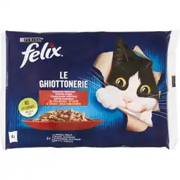 Coop ALIMENTO UMIDO PER GATTI LE GHIOTTONERIE FELIX offerta