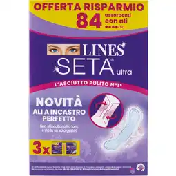 Coop ASSORBENTI LINES SETA ULTRA offerta