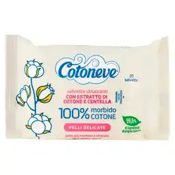 Coop SALVIETTINE STRUCCANTI COTONEVE offerta