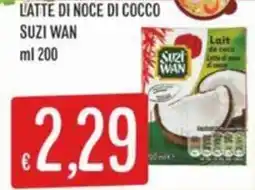 IperSisa Latte di noce di cocco SUZI WAN offerta