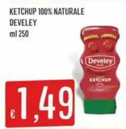 IperSisa Ketchup 100% naturale DEVELEY offerta