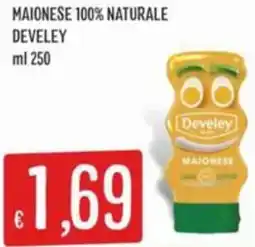 IperSisa Maionese 100% naturale DEVELEY offerta