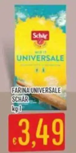 IperSisa Farina universale SCHAR offerta
