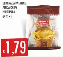 IperSisa Eldorada patatine amica chips multipack offerta
