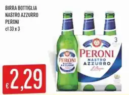 IperSisa Birra bottiglia nastro azzurro PERONI offerta