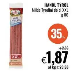 Famila HANDL TYROL Milde Tyrolini dolci XXL offerta