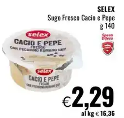 Famila SELEX Sugo Fresco Cacio e Pepe offerta