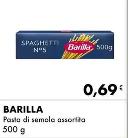 Iper Tosano BARILLA Pasta di semola offerta