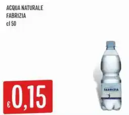 IperSisa Acqua naturale FABRIZIA offerta