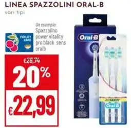 Pan Linea spazzolini ORAL-B offerta