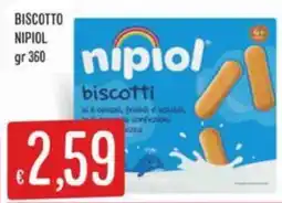 IperSisa Biscotto NIPIOL offerta