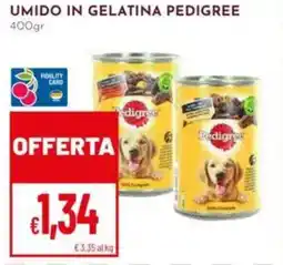 Pan Umido in gelatina PEDIGREE offerta