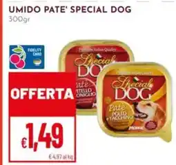 Pan Umido pate' special dog offerta