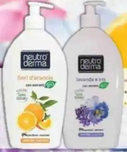 IperSisa Sapone liquido erogatore lavanda&iris/rosa&loto/ fiori d'arancio NEUTRODERMA offerta