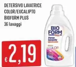 IperSisa Detersivo lavatrice color/eucalipto BIOFORM PLUS offerta
