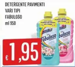 IperSisa Detergente pavimenti FABULOSO offerta