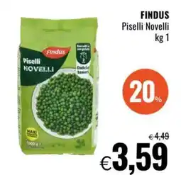 Famila FINDUS Piselli Novelli offerta