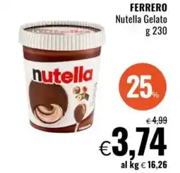 Famila FERRERO Nutella Gelato offerta