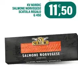 Adhoc Kv nordic salmone norvegese scatola regalo offerta