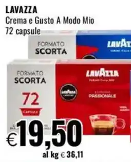 Famila LAVAZZA Crema e Gusto A Modo Mio offerta