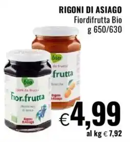 Famila RIGONI DI ASIAGO Fiordifrutta Bio offerta