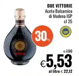 Famila DUE VITTORIE Aceto Balsamico di Modena IGP offerta
