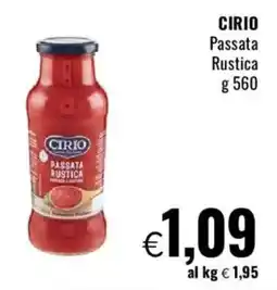 Famila CIRIO Passata Rustica offerta