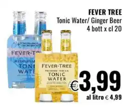 Famila FEVER TREE Tonic Water/Ginger Beer offerta
