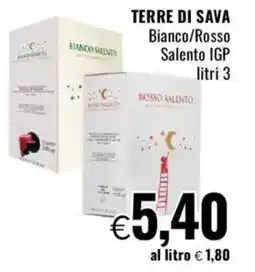 Famila TERRE DI SAVA Bianco/Rosso Salento IGP offerta