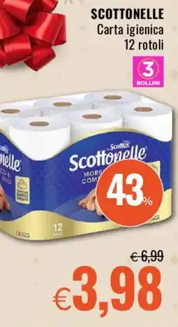 Famila SCOTTONELLE Carta igienica 12 rotoli offerta