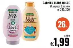 Famila GARNIER ULTRA DOLCE Shampoo/ Balsamo offerta